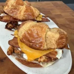 chicken bacon ranch croissants