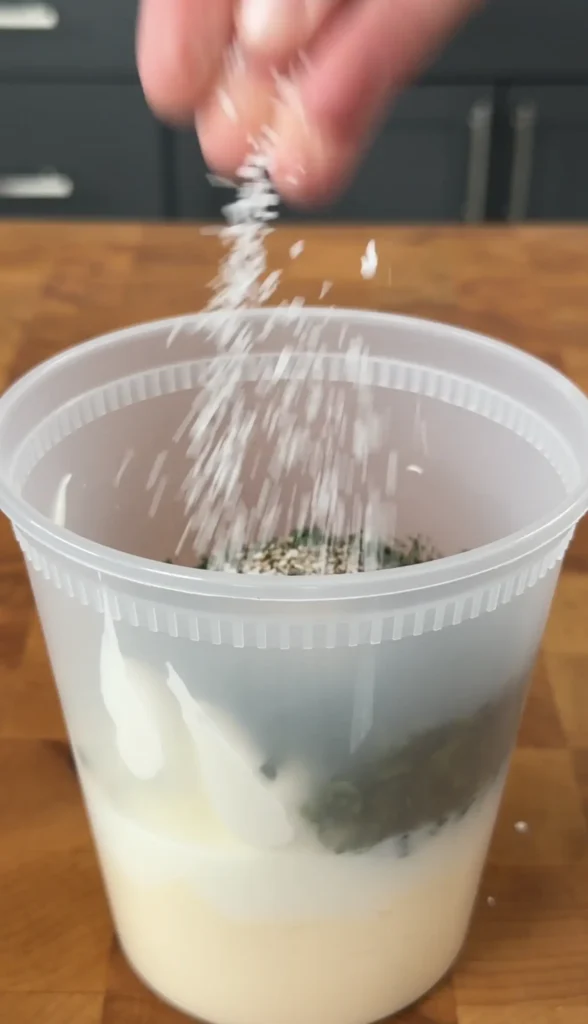 home made ranch ingredients 