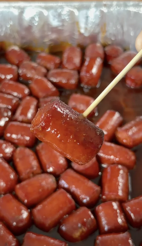 easy hot dog burnt ends recipe