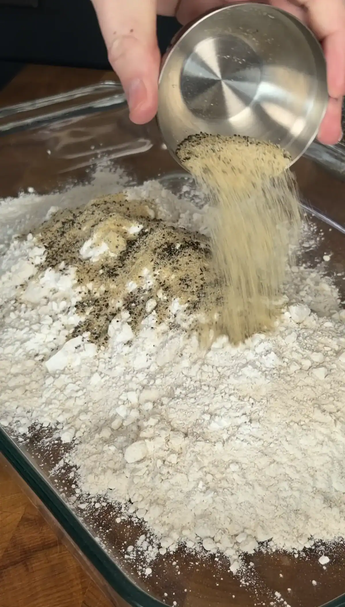 crispy breading in a bowl