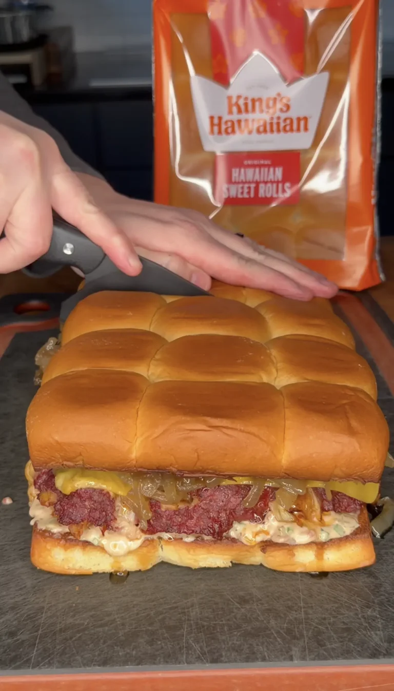 Smoked Baconnaise Sliders with Caramelized Onions