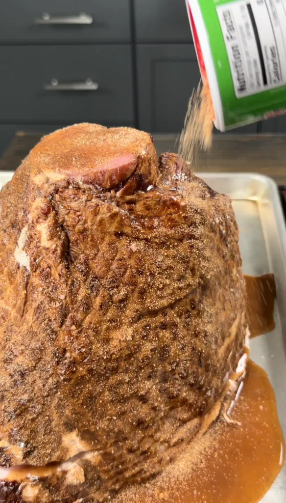 seasoned spiral ham